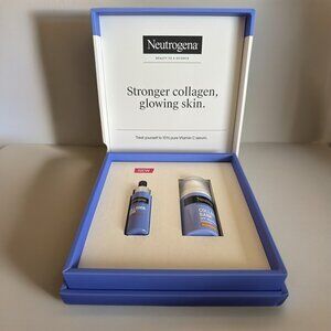 Neutrogena Collagen Bank Set – 15% Vitamin C Serum + SPF 30 Moisturizer